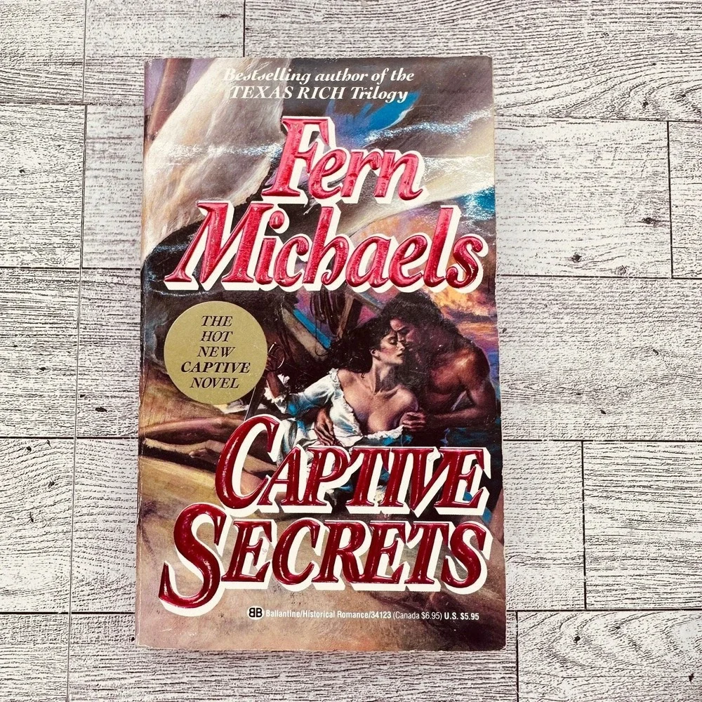 Captive Secrets Fern Michaels 1991 1st‎ Ed Paperback Historical Pirate Romance